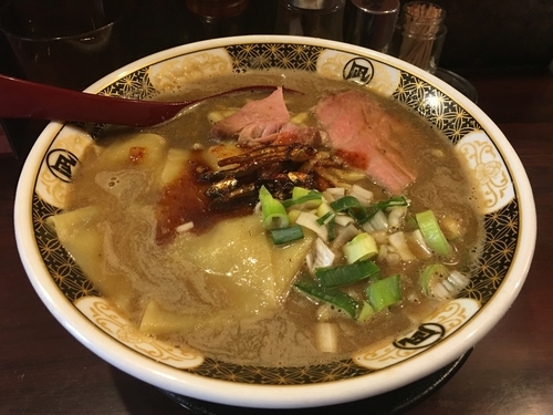 「煮干ラーメン」@すごい煮干ラーメン凪 西新宿7丁目店の写真