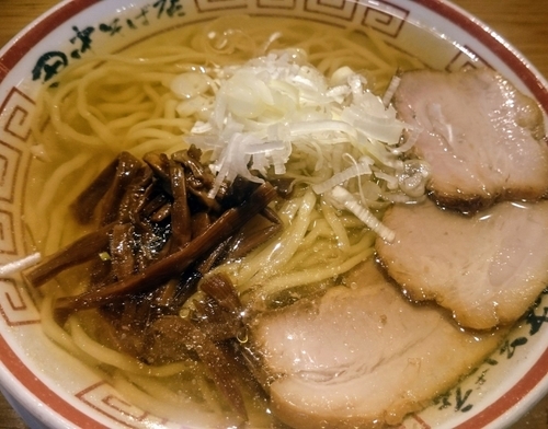 「冷やがけ中華そば（夏限定）」@田中そば店 秋葉原店の写真