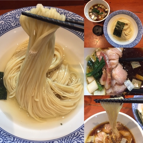「濃厚昆布水の淡麗つけ麺(醤油)950円」@麺処 ほん田の写真