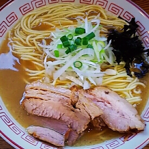 「煮干そば　７９０円」@煮干中華そば専門 煮干丸の写真