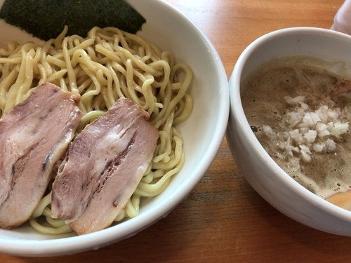 「煮干つけ麺　チャーシュー増しハーフ」@煮干そば とみ田の写真