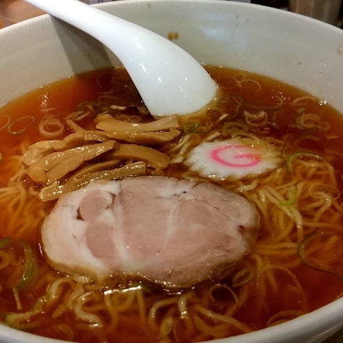 「中華そば（麺少なめ・カタメ）」@保谷大勝軒の写真