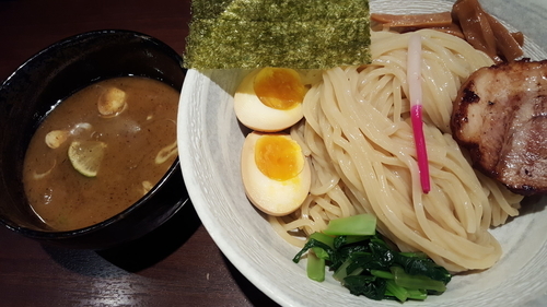 「味玉つけ麺」@麺屋 金獅子の写真