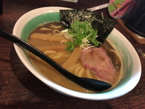 「らぁめん」@自家製麺 麺屋 利八の写真