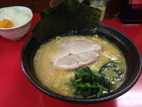 「ラーメン」@横浜家系  一二三家の写真