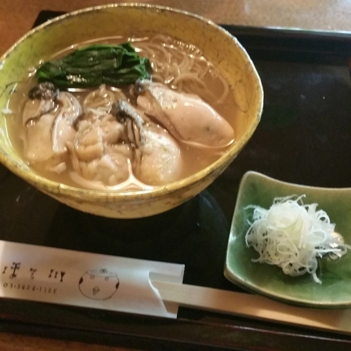 「冷かきそば」@江戸蕎麦 ほそ川の写真