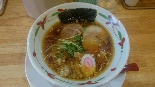 「醤油らーめん 太麺」@らーめん天神下 大喜の写真