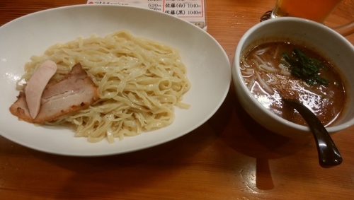 「濃厚白湯つけ麺大盛り」@三代目麺処 「まるは」極 船橋店の写真