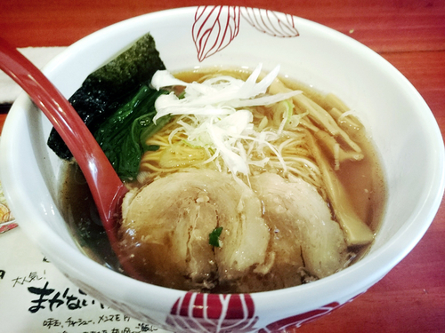 「らーめん+だし炊きご飯」@麺処 あす花の写真