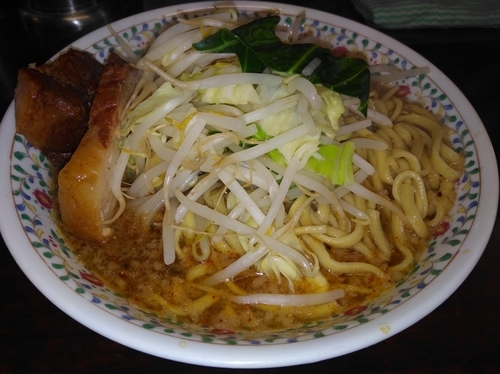 「小ラーメン　つけ味　麺少な目」@ラーメン二郎 めじろ台店の写真