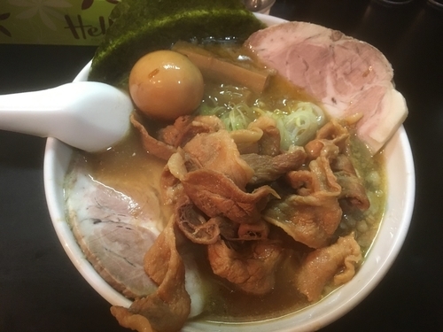 「土曜日の煮干し100、900円」@一条流がんこ総本家分家四谷荒木町の写真