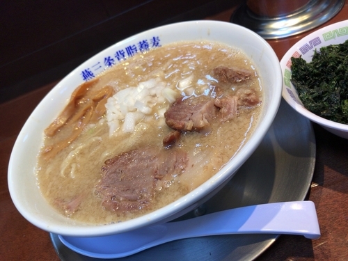 「中華そば　極上岩のり」@燕三条中華そば ぎと家 武里本店の写真