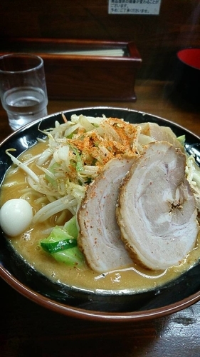 「豚骨味噌」@横浜家系ラーメン 藤家の写真