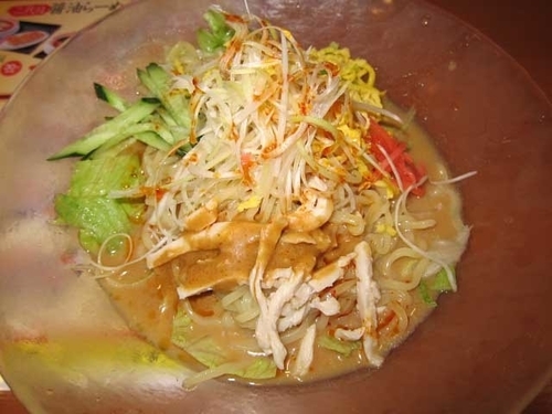 「棒棒鶏冷しめん　669円」@幸楽苑 秋葉原店の写真