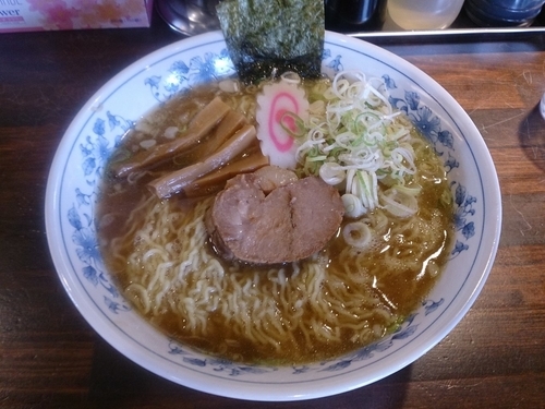 「中華そば【特盛】」@らーめんまんの写真