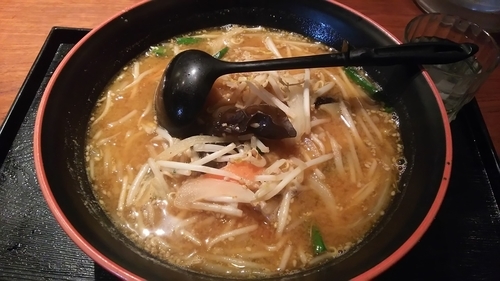 「味噌ラーメン」@つけ麺 さとう 豊洲店の写真