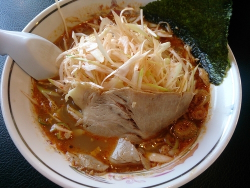 「ピリ辛ハルピン」@ハルピンラーメン 塩尻広丘駅前店の写真