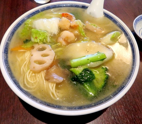 「海老そば（1,000円）」@餃子工房 葉牡丹の写真