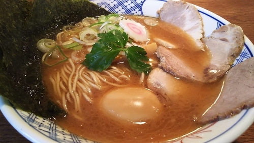 「特製濃厚豚骨魚介らーめん」@RAMEN W 庄の×ど・みその写真