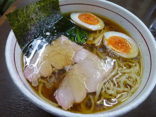 「中華そば」@白河手打中華そば 若葉の写真