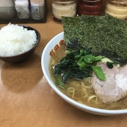 中華そば 半ライス