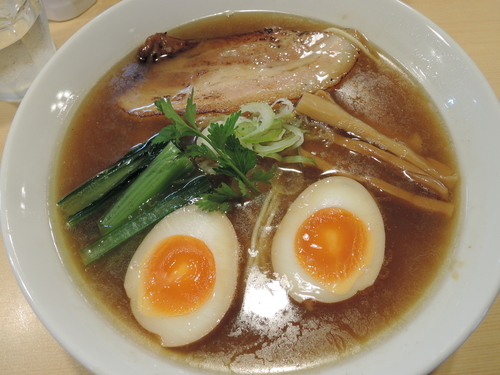 「煮干し醤油そば」@らーめんDINING れんげの写真