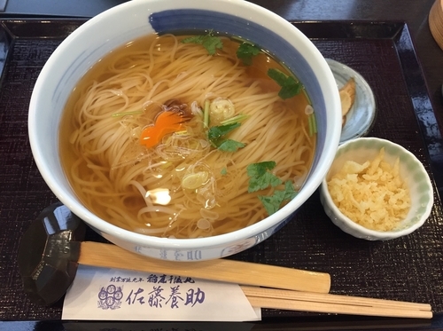 「かけうどん」@佐藤養助 総本店の写真
