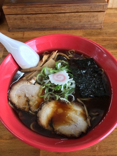 「黒らーめん（680¥）」@中華そば かっちゃんの写真