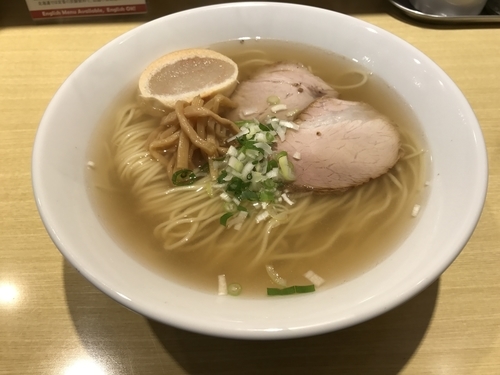 「塩らーめん 750円」@函館塩ラーメン 五稜郭の写真