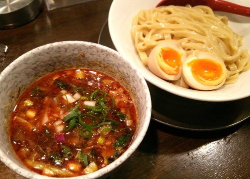 「CURRYつけそば　850円」@立ち呑み居酒屋 金町製麺の写真