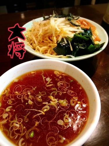 「じゃぶ麺￥600」@ラーメン大将の写真