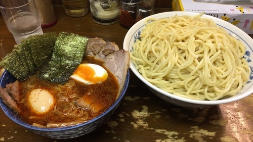「辛味チャーシューつけ麺 大」@大勝軒直伝 金太郎の写真