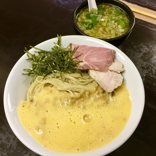 「【限定】納豆煮干つけそば ￥850」@と多゛食堂の写真