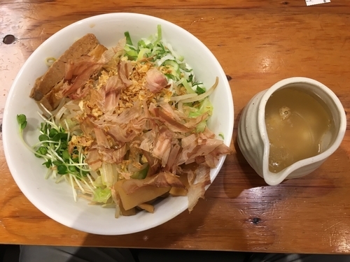 「まぜそば／￥800」@つけめん TETSU 所沢店の写真