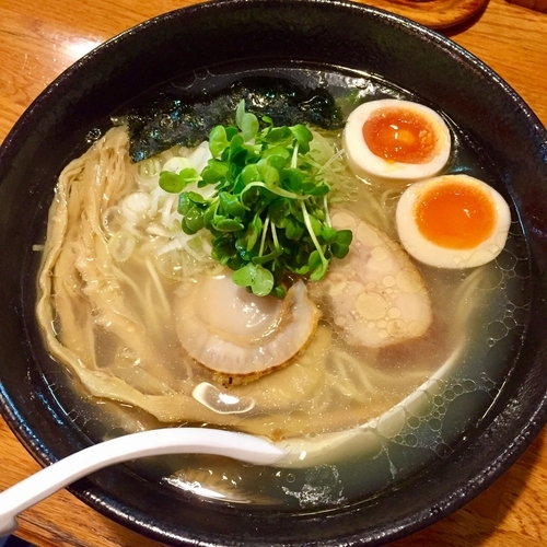 「【季節限定】ホタテそば ￥750」@麺屋 鶏口の写真