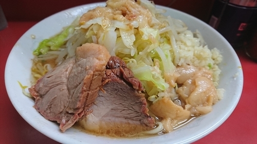 「小ラーメン ￥ 650」@ラーメン二郎 環七一之江店の写真