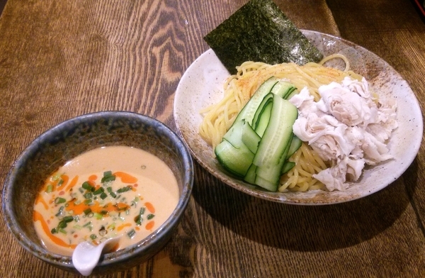 【限定】冷豚しゃぶ胡麻だれつけ麺