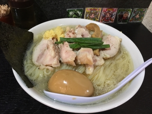 「冷やし塩そば（生姜）」@塩そば 桑ばらの写真