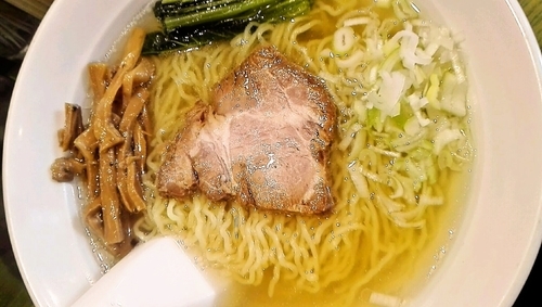 「支那そば＋ミニカレー」@インディアン 池上店の写真