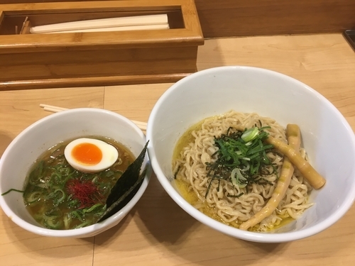 「煮干生姜水 煮干つけ麺」@麺屋Mの写真