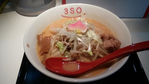 「3SO らーめん(味噌M)」@RA-MEN 3SOの写真