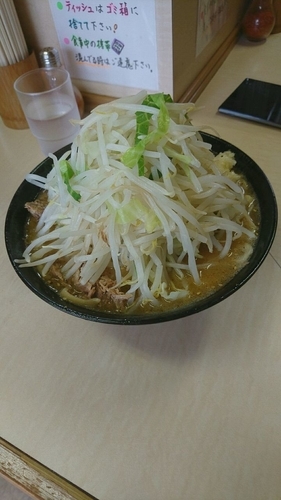 「味噌ラーメン」@ラーメン二郎 京成大久保店の写真