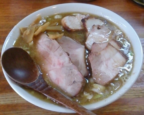 「ミックス肉麺」@麺 髙はしの写真