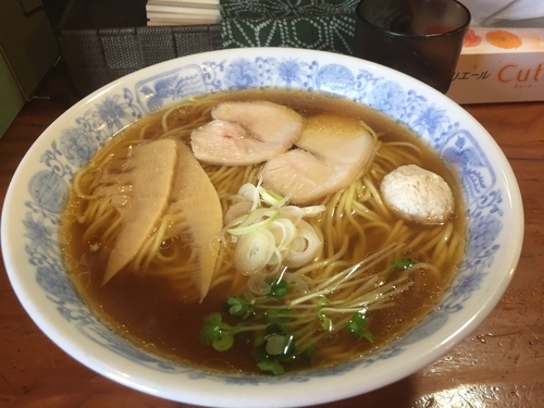「鳥そば 一番搾り 醤油」@中華そばつけそば 千思萬考の写真