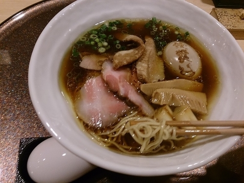 「特上醤油らぁ麺」@赤羽 山雄亭の写真