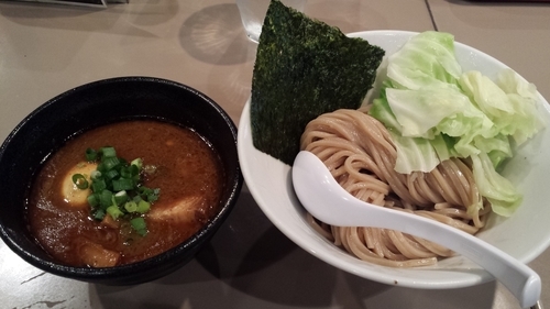 「海老つけ麺800円(小盛り→味玉サービス)」@つけ麺 五ノ神製作所の写真