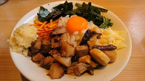 「【限定】『サク郎(プチライス付き)』(中) ￥ 800」@煮干し中華そば 一燈の写真