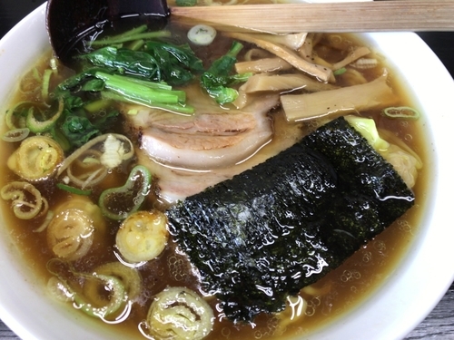 「チャーシューワンタンメン 1150円」@支那そば 亀やの写真