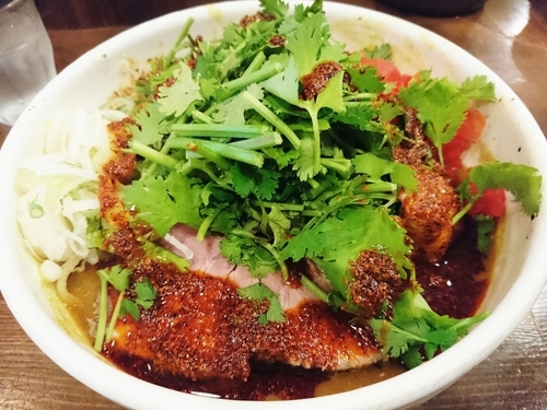 「カレーまぜそば(中盛) 850円」@麺処 井の庄の写真