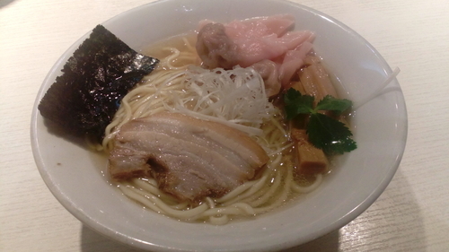 「わった昆布（780円）+中盛（50円）」@煮干し中華そば 一燈の写真